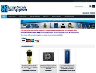 asgequipment.com screenshot