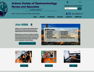 asgna.org screenshot