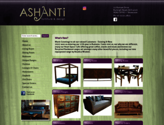 ashantifurniture.com.au screenshot