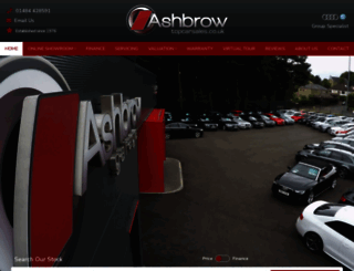 ashbrow.co.uk screenshot