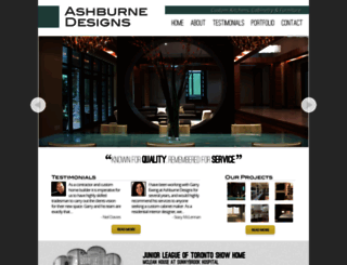 ashburnedesigns.com screenshot