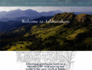 ashburnhamestate.com screenshot