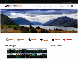 ashburtononline.co.nz screenshot