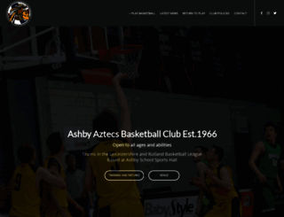 ashbybasketball.co.uk screenshot