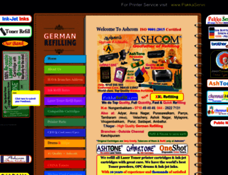 ashcom.in screenshot