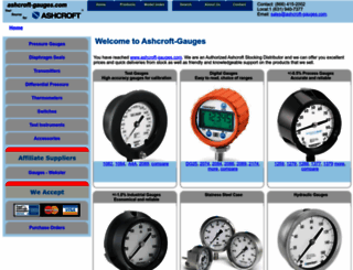 ashcroft-gauges.com screenshot