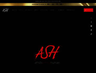 ashdance.com screenshot