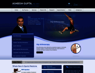 asheeshguptamd.com screenshot