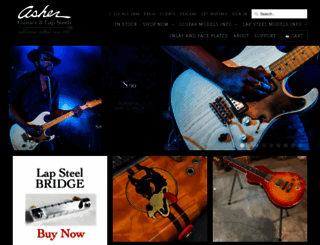 asher-guitars-lap-steels-store.myshopify.com screenshot