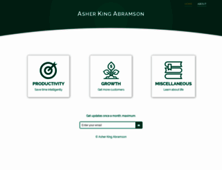 asherkingabramson.com screenshot