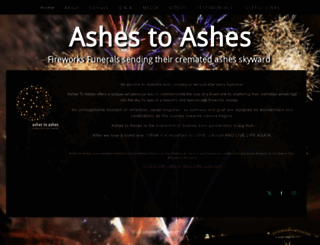 ashestoashes.com.au screenshot