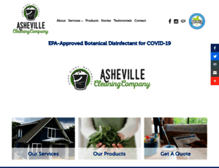 ashevillecleaningcompany.com screenshot