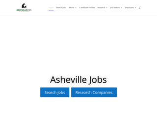ashevillejobs.com screenshot