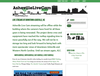 ashevillelivecam.com screenshot