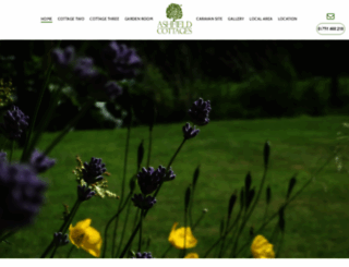ashfieldcottages.co.uk screenshot