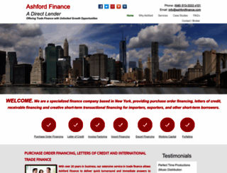 ashfordfinance.com screenshot