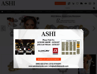 ashijewelry.com screenshot