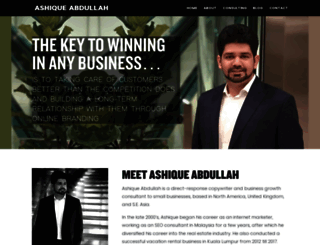 ashiqueabdullah.com screenshot