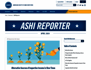 ashireporter.org screenshot