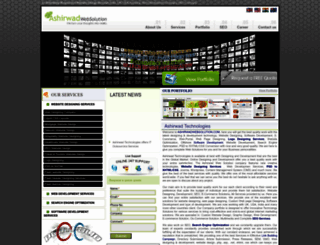 ashirwadwebsolution.com screenshot