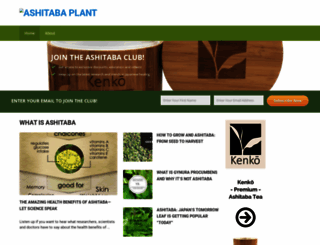 ashitabaplant.com screenshot