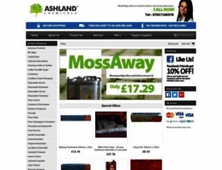 ashlandchemicals.co.uk screenshot