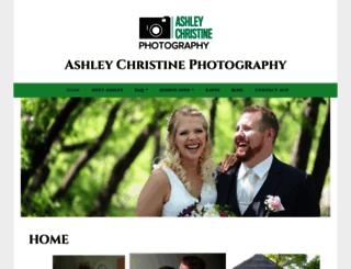 ashleychristinephotography.com screenshot