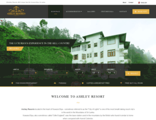 ashleyresort.com screenshot