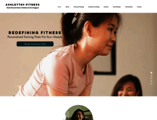 ashleytay-fitness.com screenshot