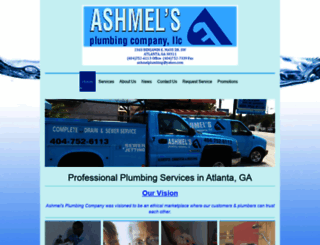 ashmelplumbing.com screenshot