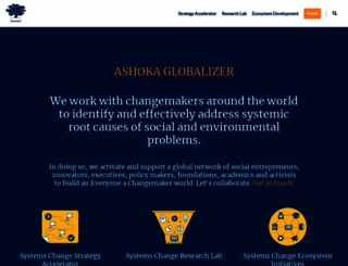 ashokaglobalizer.org screenshot