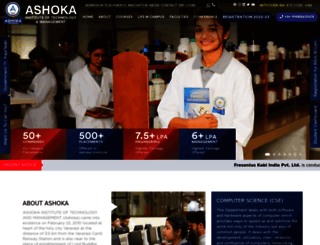 ashokainstitute.com screenshot