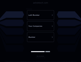 ashoktech.com screenshot
