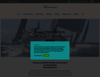 ashoremarine.com screenshot