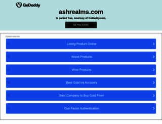 ashrealms.com screenshot