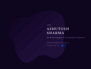 ashu.online screenshot