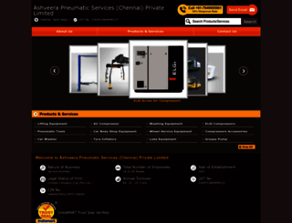 ashveera.in screenshot