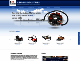 ashvinindustries.com screenshot