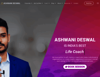 ashwanideswal.com screenshot