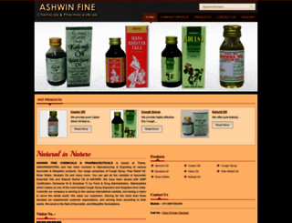 ashwinpharma.co.in screenshot