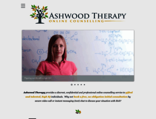 ashwoodtherapy.com screenshot
