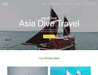 asia-dive-travel.com screenshot