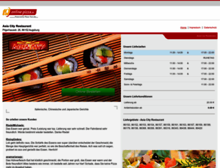 asiacity-restaurant.de screenshot