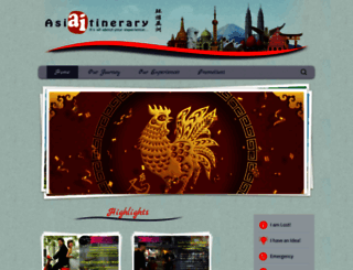 asiaitinerary.com screenshot