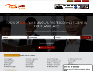 asian-jobs.com screenshot