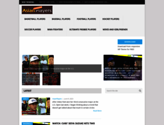 asianathletes.wordpress.com screenshot
