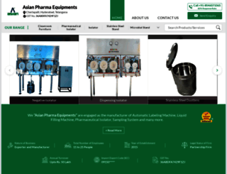 asianequipments.co.in screenshot