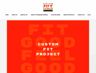 asianfiteyewear.com.au screenshot
