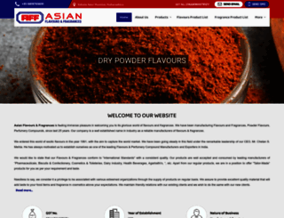 asianflavours.net screenshot