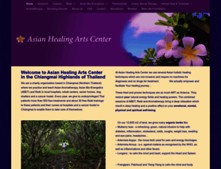 asianhealingartscenter.com screenshot